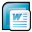 Microsoft Office 2007 Word Icon 32x32 png